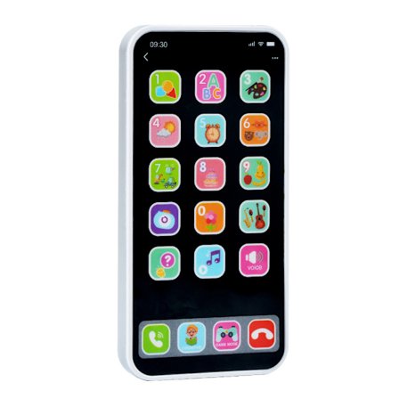 Mobiltelefon til børn - Smartphone til drenge og piger, spil, kamera, musik, lommelygte, vækkeur,