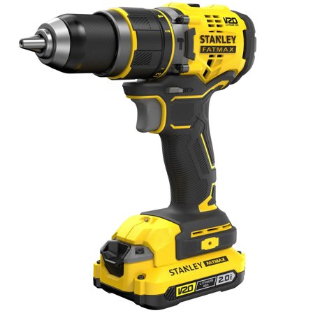 STANLEY FatMax SFMCD721D2K-QW Slagskrutrekker med batterier og ladere, Maskiner