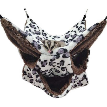 Hengekøye for rotter, hengekøye for marsvin med 3 lag for ilder chinc