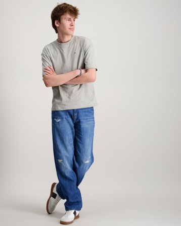 Tommy Hilfiger BAGGY DESTRUCTIONS DARK JEANS Sininen Farkut Pojat - Kids Brand Store