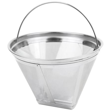 Kaffe Filter Kaffeemühle 4 Kegel Edelstahl Wiederverwendbare Kaffeefilter für Ninja Kaffeemühle, Zubehör