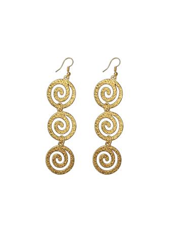 Texas Earrings Øredobber Smykker Gull Susmie's*Betinget Tilbud