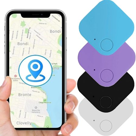 4-pak nøglefindere, smart Bluetooth-tracker med anti-tabsalarm, genstandsfinder, kompatibel med iOS og Android