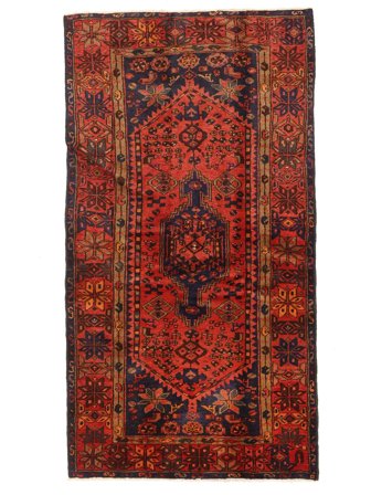 Alfombra Hamadan 99X190 (Lana, Persia)