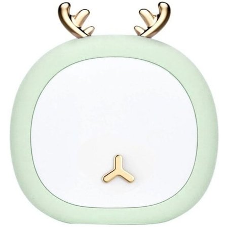 Natlampe med hjortetak, grøn