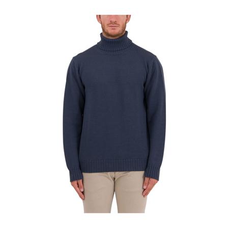 Alpha Studio, Knitwear Niebieski, Mężczyzna, Rozmiar: M