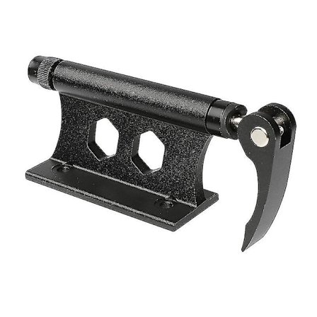 Forgaffelstativ til mountainbike i aluminium, montering, holder, cykel, 1 stk. - sort