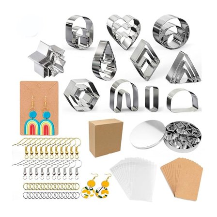 Polymer Clay Cutters Set Örhängen Molds 127PCS 127PCS