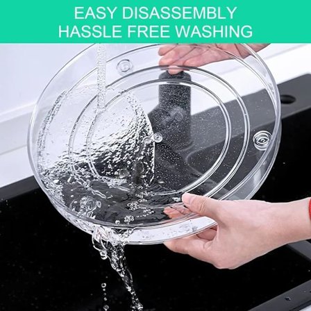 1 stk. (23,5 cm) Roterende Skab Køkken Krydderiopbevaringsstativ, Kitc