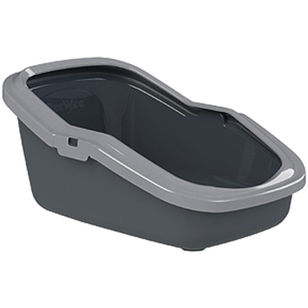 PeeWee - EcoMinor grå 56 x 39 x 28 cm - Katt - Kattedo & kattetoalett - Kattedo & kattetoalett uten tak - ZOO.no