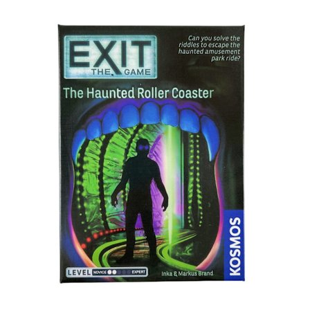 Exit Card Game The Abandoned Cabin The Haunted Roller Coaster Dead Man on the Orient Express The House of Riddles Board Deck