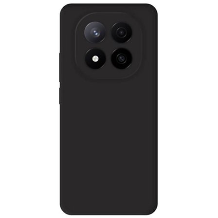 Svart silikonfodral - Kompatibel med Xiaomi Redmi Note 14 Pro 5G, Xiaomi Redmi Note 14 Pro Plus 5G