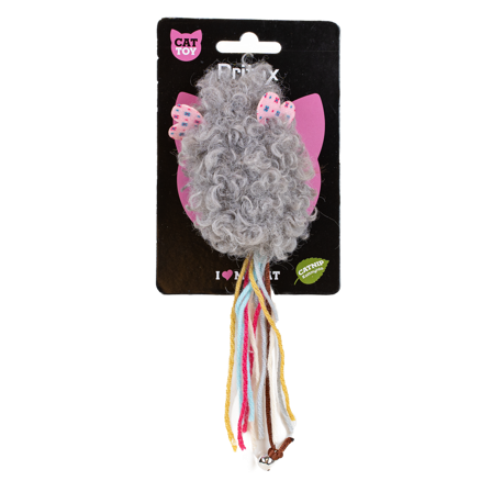 Pritax - Katteleke Mus Ove, 18x5x4cm, flerfarget - Katt - Katteleker & viftepinner - Kattemynte & catnipleker - ZOO.no