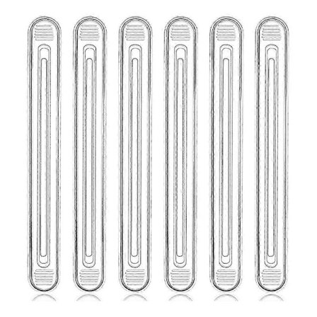 Gummi Stol Væg Beskytter Fra Stoleryg, 6 Pak Klar Møbel Bumpers Silikone Skabsdør til Edition 0708