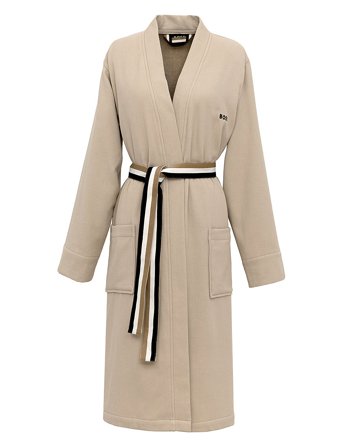 Boss Home Blinea Bath Robe - Beige - M