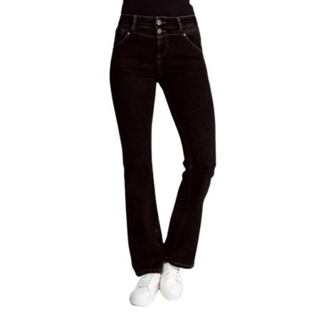 Zhrill Flared Jeans , Zwart , Dames , Maat: W30