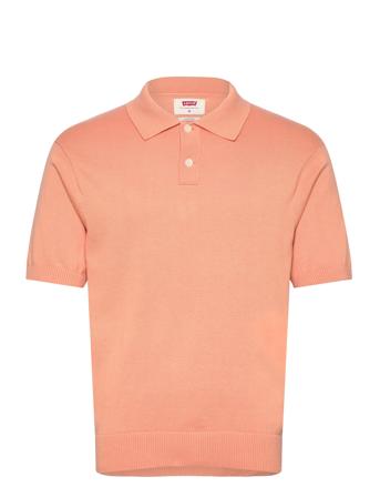 Sweater Knit Polo Peach Bloom Coral LEVI ́S Men