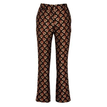 La DoubleJ, Wide Trousers Bruin, Dames, Maat:M