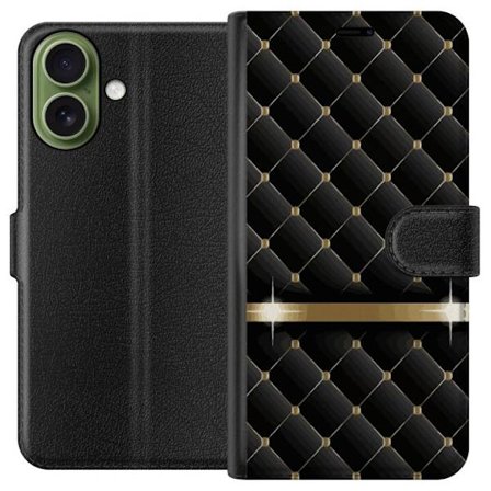 Yhteensopiva Lompakkokotelo Apple Apple iPhone 17 Ylellinen Musta