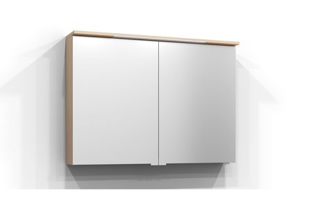 Svedbergs Skuru Spegelskåp med LED-belysning Pur Ek, Badrum