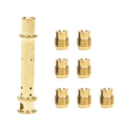 Metal Hoveddyse Karburator Dyse Kit til 212cc Gx140 Gx160 Gx200