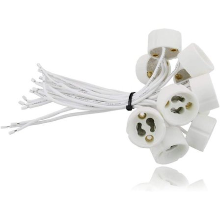 GU10 fatning til LED og halogen, 20 stk. [Energiklasse A]