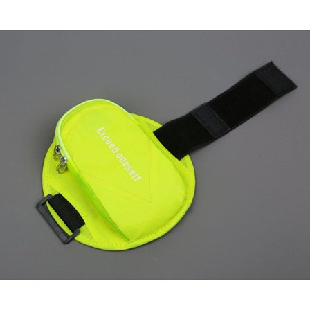 Heijastava urheilukassi juoksuun säädettävällä hihnalla ja puhelintaskulla - Yhteensopiva Samsungin ja Xiaomin kanssa - Täydellinen retkeilyyn ja 