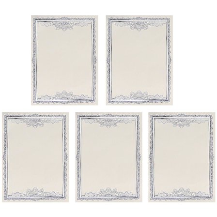 Tomt Utmärkelsepapper Tjockt Certifikatpapper Certifierat Papper Certifikatstryckpapper Tomt Slätt Ce