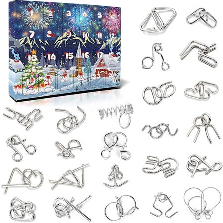 Puslespil Adventskalender 2023 Puslespil Til Børn Voksne Julekalender Drenge Piger