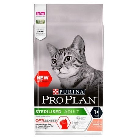 Nestle' Purina Proplan Sterilised Optisenses Con Salmone Cibo