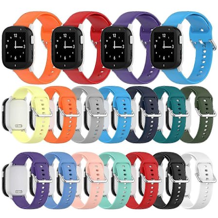 Uppgraderat armband för barnklocka, säkert och bekvämt klockarmband med snabbkoppling, design för Xplora X6 play Watch Rock blue (LGL)