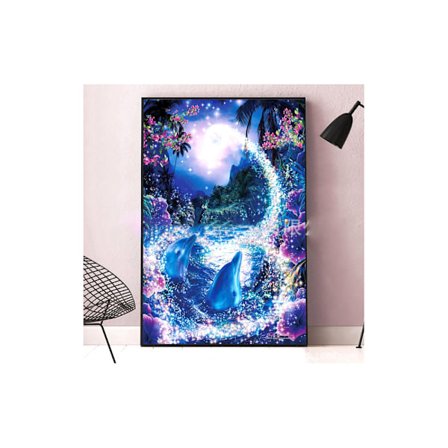 5D Diamantmålning Karaktär Elf Landskap Full Diamant Korsstygn