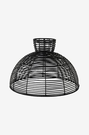 Star Trading - Lampskärm Runde 32 cm - Svart - Taklampor utomhus - Från Homeroom