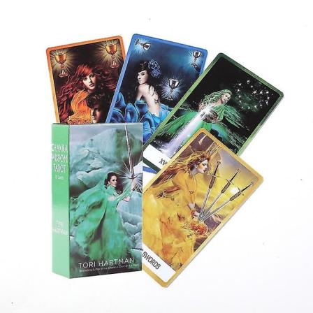 Tarotkort Mystiska Manga Tarotkort Party Tarotleksaker Engelska brädspelsspel Partyspelkort med pdf Guidebok78st Tt54 zdq