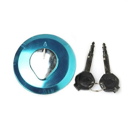 Moottoripyörän virtalukko polttoainesäiliön korkki avain bensiinilukko Honda CB 125 125F CB125 ACE CB CG XL 125 KYY CB125F (Tankin avain)