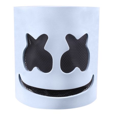 Musiikkifestivaali Dj Mask Marshmello Kypärä Cosplay Pro