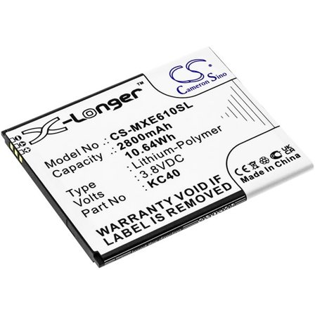 Batteri til SmartPhone, Mobil til Lenovo K10 2019, K10 2019 Global, XT2025-3