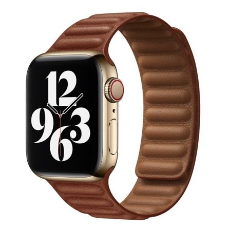 Nahkainen Linkki Ranneke Apple Watchille 44mm 40mm 45mm 41mm 38mm 42mm Alkuperäinen Magneettinen Silmukka Ranneke iWatchille Sarja 3 5 4 6 SE 7 