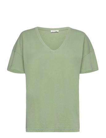 Devon T-shirts & Tops Short-sleeved Grønn American Vintage*Betinget Tilbud