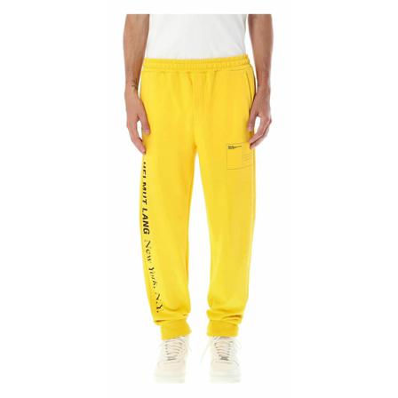 Helmut Lang, Trousers M05Hm 215F Geel, Heren, Maat:M