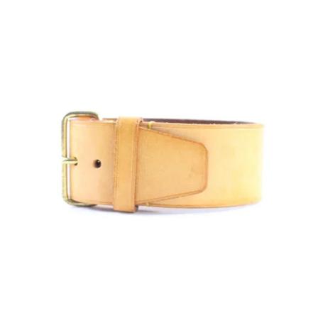 Louis Vuitton Vintage, Pre-owned Leather belts Beige, Dames, Maat:ONE Size