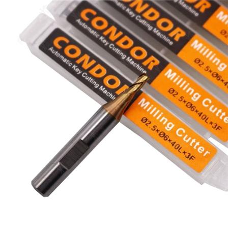 Nøgleskæremaskine 2,5 mm 2,0 mm 1,5 mm 1,0 mm fræsersonde Tracer-kompatibel til Condor XP005-Dolphin XC009 XC002