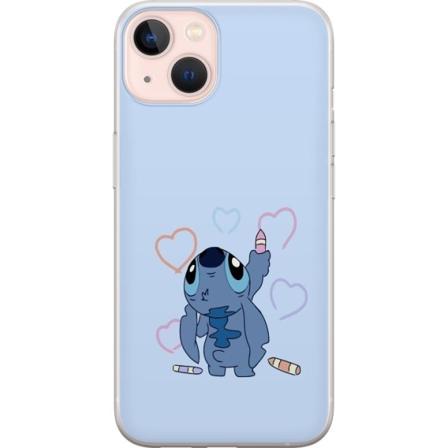 Apple iPhone 13 Gjennomsiktig deksel Stitch Hjerter