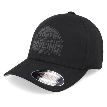 Scenes - Noir flexfit Casquette - Bävling Black Flexfit @ Hatstore