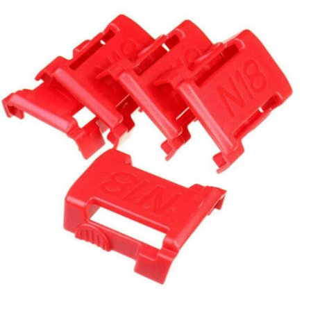 5 st Batteri Montering Fäste Hållare för Mi Waukee, Väggmontering 18V Litiumbatteri Montering Hållare Fodral