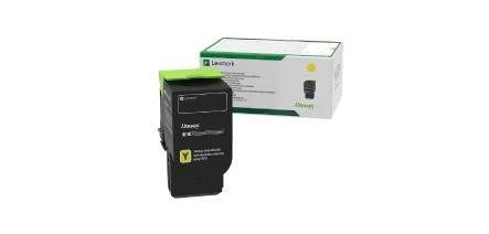 LEXMARK Ultra High Yield - gul - original - tonerpatron - LCCP, LRP
