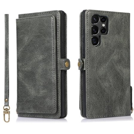 2 i 1 Plånboksfodral till Samsung Galaxy S23 Ultra
