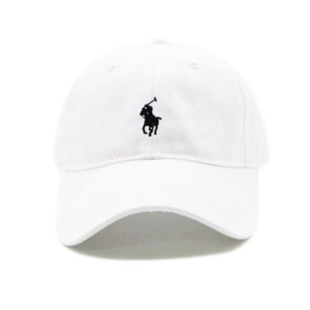 Brodert Baseball Cap med Bokstaver Utendørs Visor Cap mote