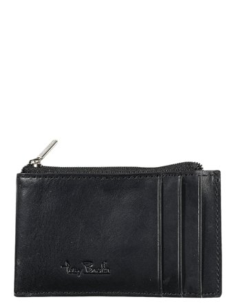 Tony Perotti Creditcard Zip Wallet - Black - ONE SIZE