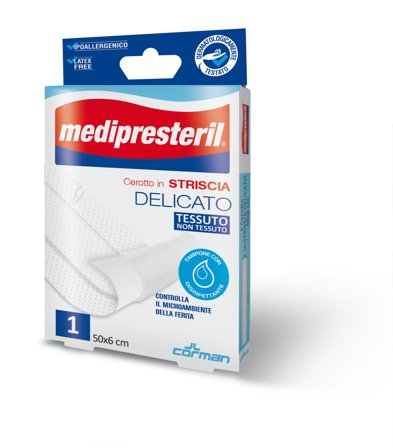 Medipresteril Cerotto In Striscia Delicato 6x50cm